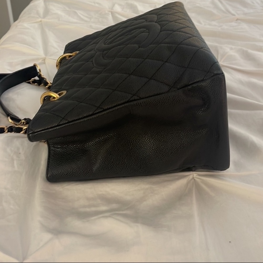 Chanel GST Black and Gold Tote - Picture 5 of 10